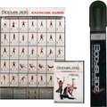 Fabrication Enterprises BodybladeÂ Pro Exercise Kit W/ Wall Chart and Instructional Video, Black 10-1540